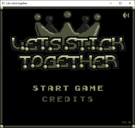 Let's stick together Game Cover