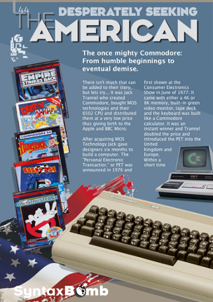 SyntaxBomb Magazine screenshot