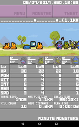 MinuteMonsters screenshot