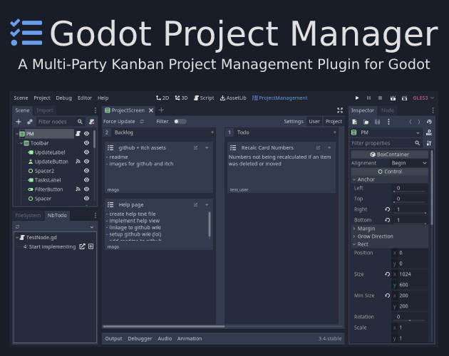 Games like Godot Project Manager