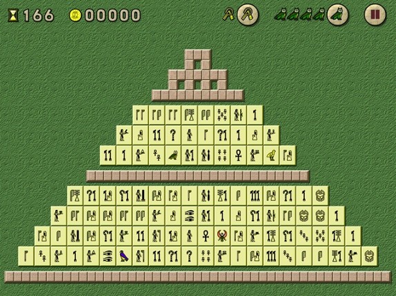 Mahjong: The Curse of Ra screenshot
