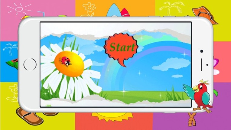 Match Vocabulary English Kids Free Learn Vegetable and Fruit screenshot