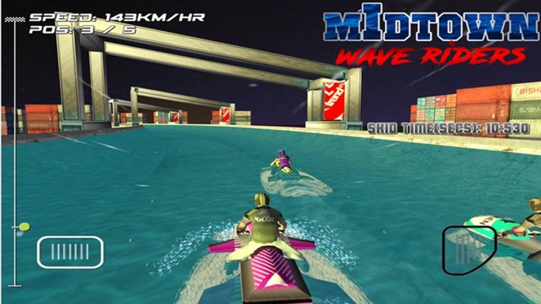 MidTown Wave Riders - Free 3D Jet Ski Racing Game Image