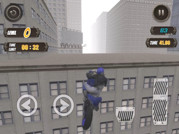 Rooftop Biker screenshot
