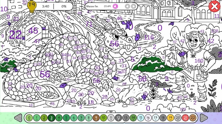 100 Cats Lost In Poland Find & Color screenshot