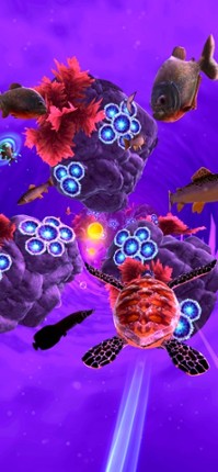 Blue Swirl: Endless Swimming screenshot