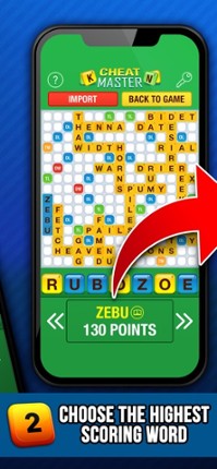 Cheat Master for Words Friends screenshot