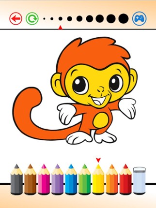 Cute Animal Coloring Book - Learn Drawing for Kids screenshot