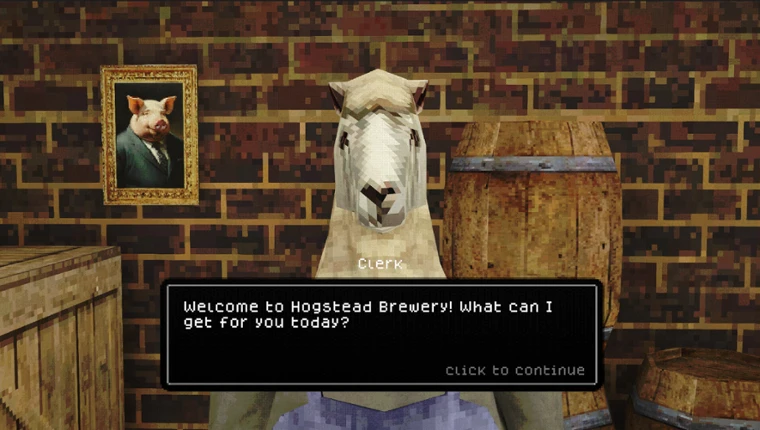 Drunken Hog: Dystopian Pub & Brewing Simulator screenshot