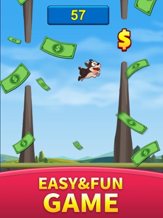Flying Puppy: Win Real Prizes screenshot