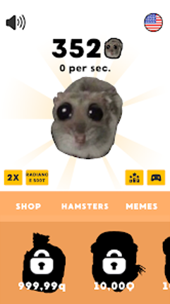 Sad Hamster - Clicker Image