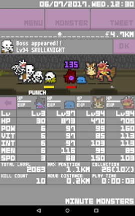 MinuteMonsters screenshot