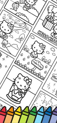 Hello Kitty: Coloring Book screenshot