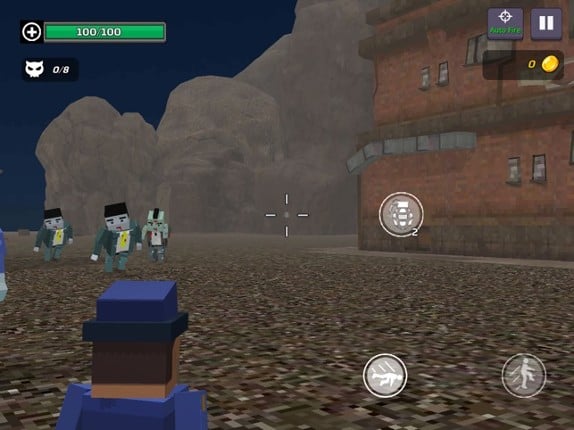 Pixel Z Hunter 3D screenshot