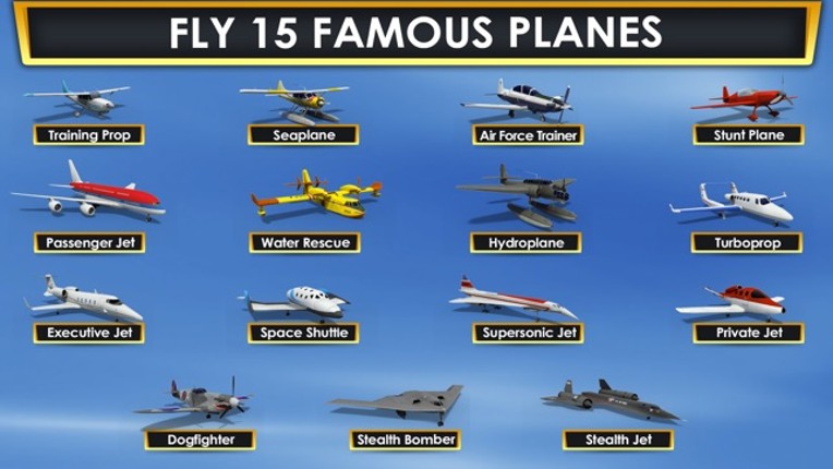 Plane Flying Parking Sim a Real Airplane Driving Test Run Simulator Racing Games Image