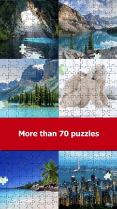 Puzzles - breathtaking sceneries Image