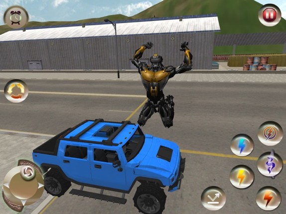 Robot Ball Transformation screenshot