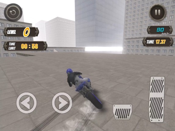 Rooftop Biker screenshot