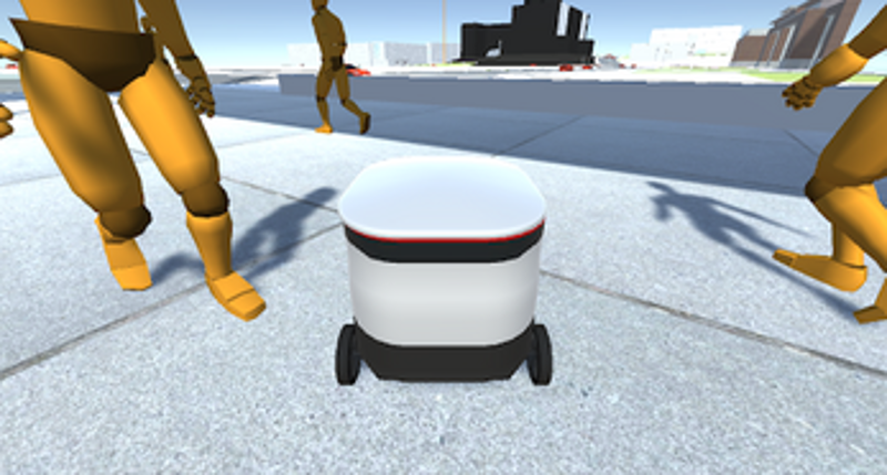 A Day in the Life of a Delivery Robot Image