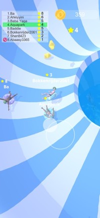Aquapark Slide.io screenshot