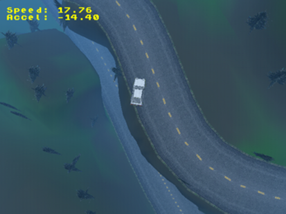 Arcade PS1-Style Racing Game screenshot