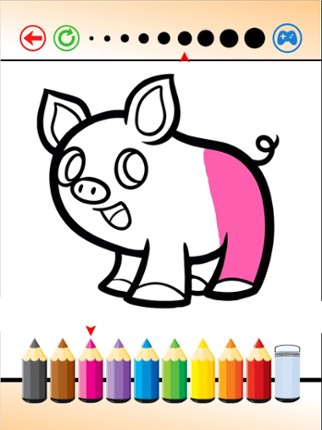 Cute Animal Coloring Book - Learn Drawing for Kids Image