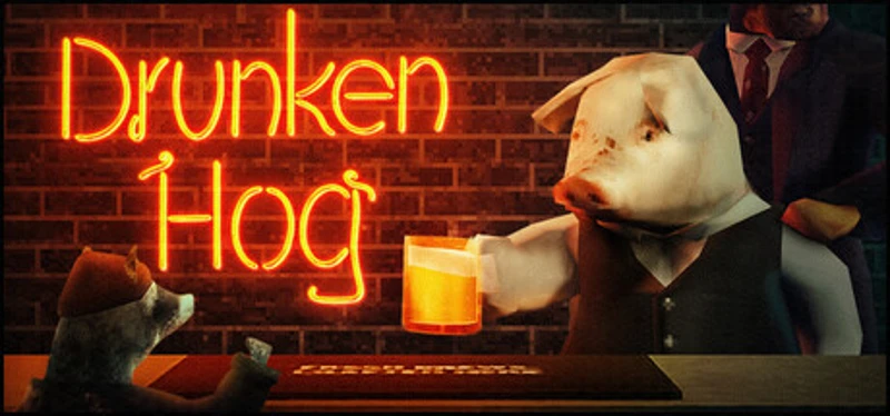 Drunken Hog: Dystopian Pub & Brewing Simulator Image
