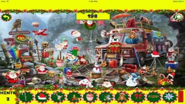 Free Hidden Objects:Christmas Night Hidden Object Image