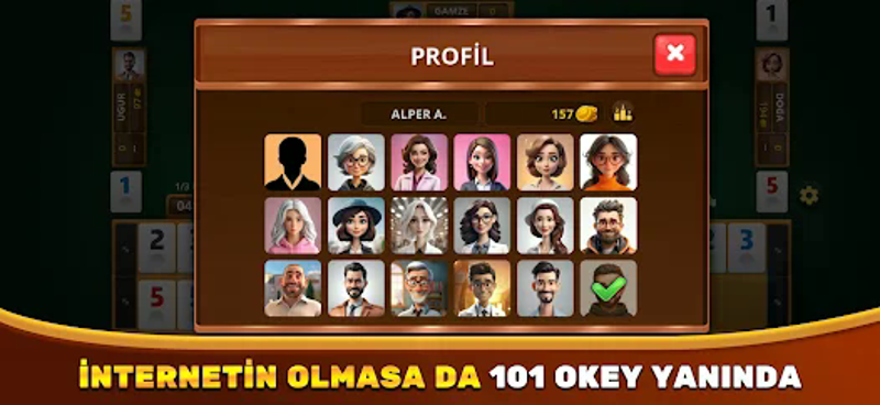 Okey & 101 Okey İnternetsiz HD Image