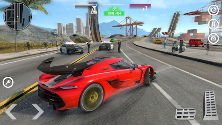 Car Driving Simulator-Car Race screenshot