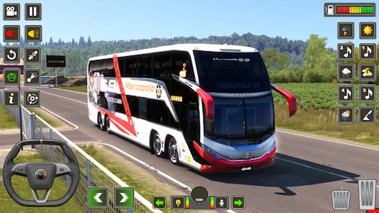 Bus Simulator Modern Bus Game screenshot