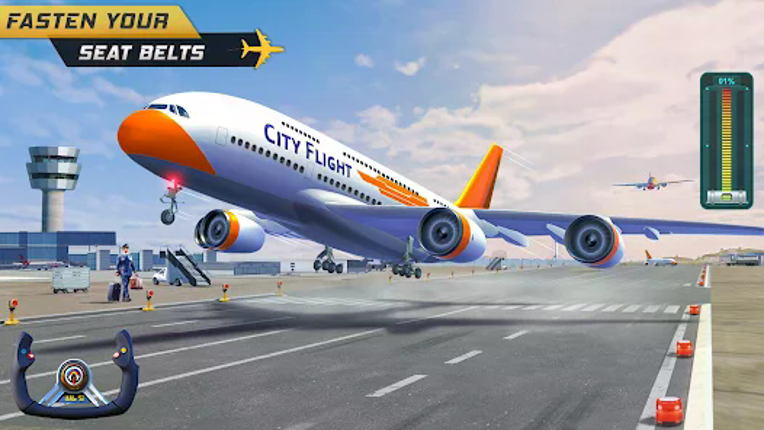 SkyDrift: 3D Airplane Game screenshot