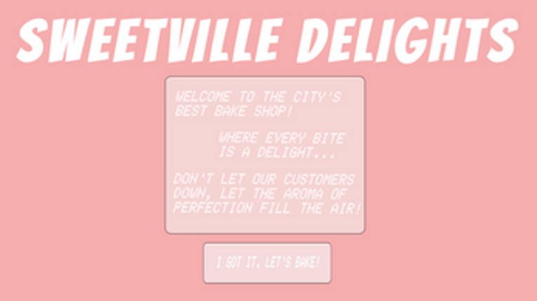 SWEETVILLE DELIGHTS screenshot