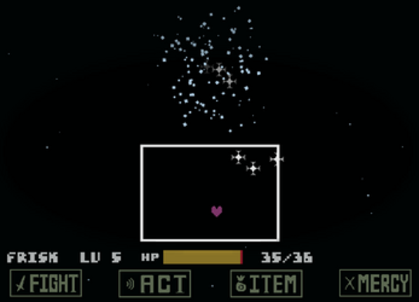 Undertale - Blue Snow screenshot