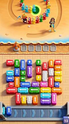 Princess Rescue: Color Puzzle Image