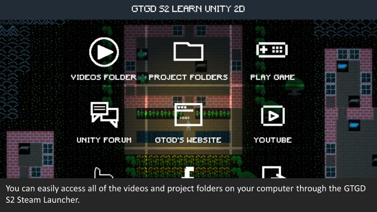 Gamer To Game Developer Series 2 Learn Unity 2D screenshot
