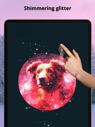 Glitty: glitter coloring books screenshot