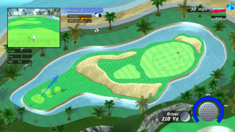 Golf Up Tropical screenshot