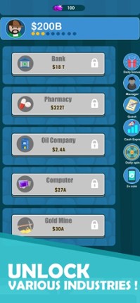Idle Billionaire - Money Rain screenshot