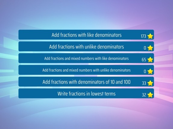 Math Shot Adding Fractions Image