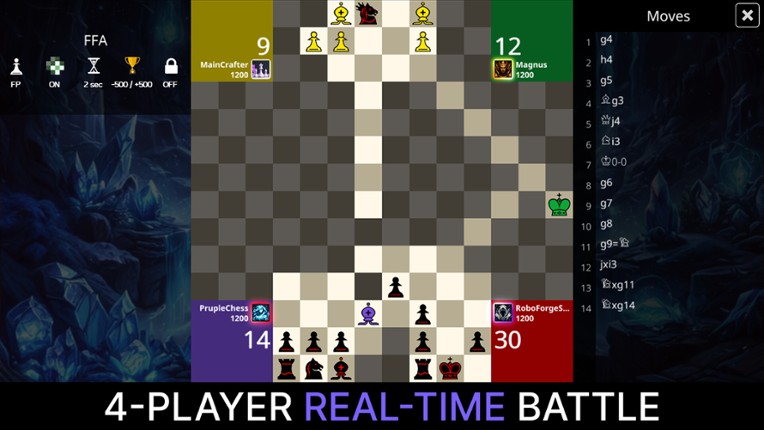 QuadKings: Fog of Checkmate screenshot