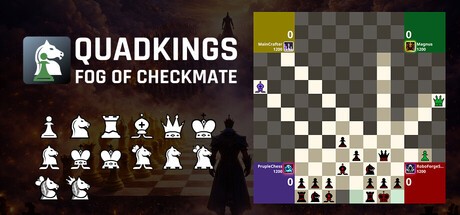Games like QuadKings: Fog of Checkmate