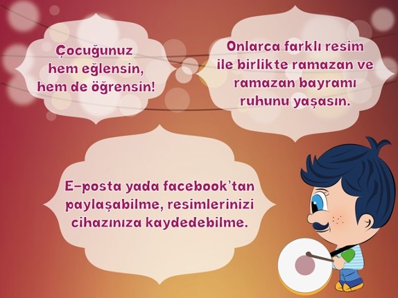 Ramazan Boyama Kitabı - Minik Bilge Ramazan Ayını Kutluyor screenshot