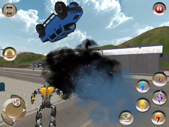 Robot Ball Transformation screenshot
