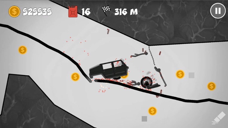 Stickman Racer Road Draw 2 screenshot