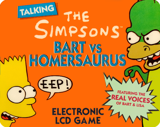 The Simpsons - Bart vs Homersaurus Game Cover