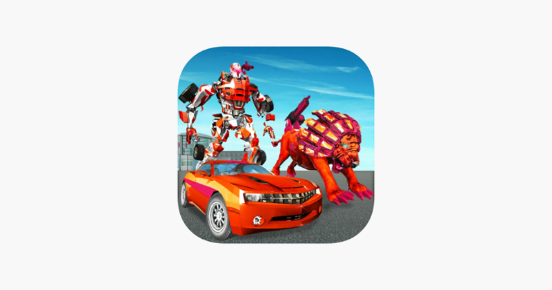 Ultimate Lion Robot Car Game Cover