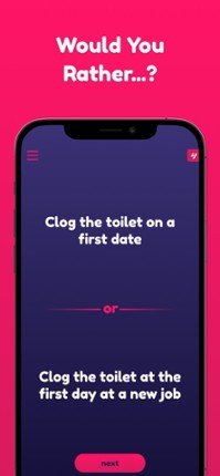 Would You Rather: Party Game screenshot