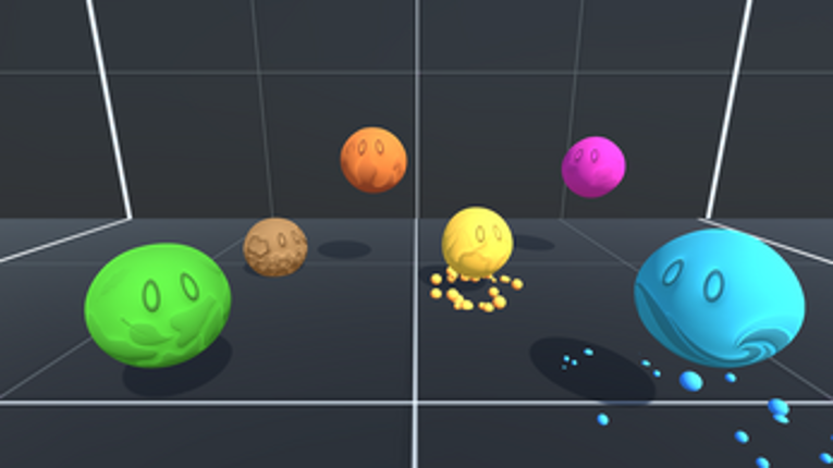 3D Physics Slime Bounce System Image