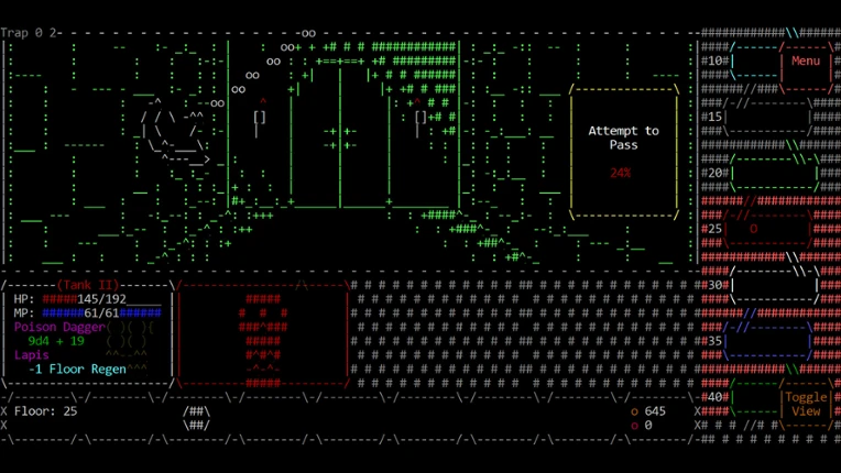 ASCII Dungeon Crawl Image